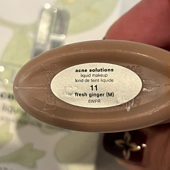 (2) NEW Clinique Acne Solutions Liquid Makeup Foundation Fresh Ginger - Picture 5 of 5